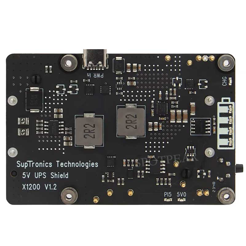 Raspberry Pi 5 UPS Expansion B - Raspberry Pi Uninterrupted Power Supply Ups 18650 recension och pris