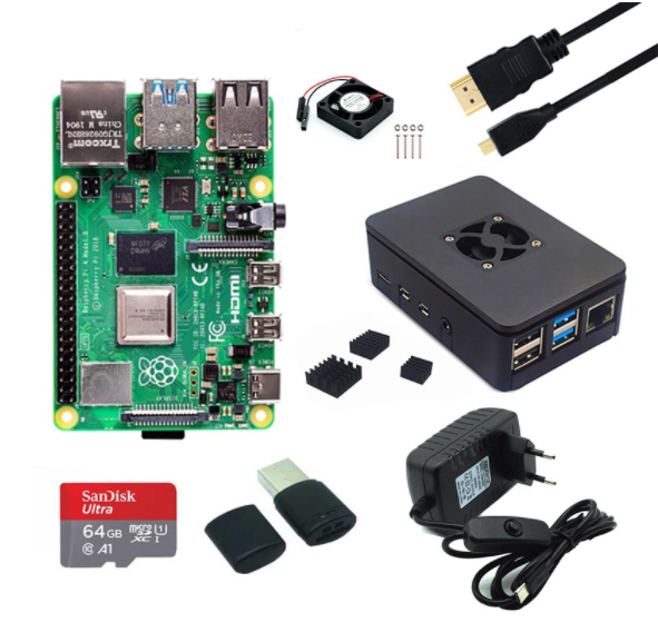 Original High Quality Developm - Raspberry Pi 4 8Gb Ram Kit recension och pris