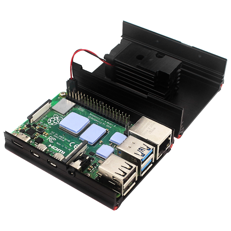 Raspberry Pi 4B Aluminum Alloy - Argon One V3 M.2 Nvme Case recension och pris