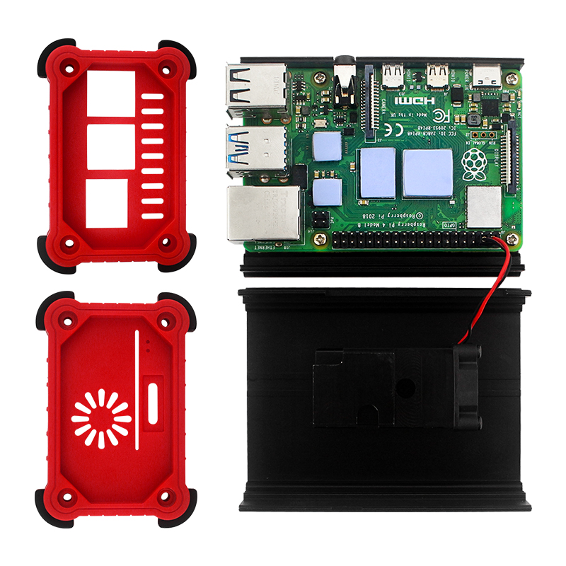 Raspberry Pi 4B Aluminum Alloy - Argon One V3 M.2 Nvme Case recension och pris