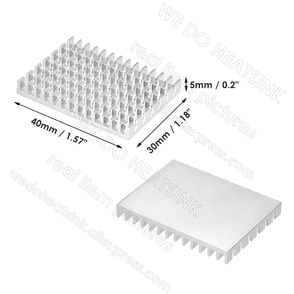 WE DO HEATSINK 30*40*5mm Witho - Raspberry Pi Water Cooling Kit recension och pris