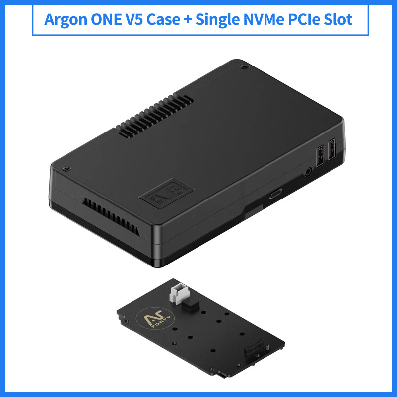 Raspberry Pi 5 Argon ONE V5 M. - Argon One V3 M.2 Nvme Case recension och pris
