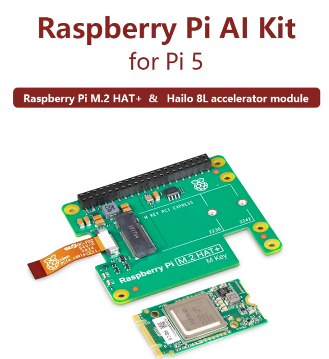Official Raspberry Pi 5 AI Kit - Raspberry Pi Ai Kit Hailo-8L recension och pris