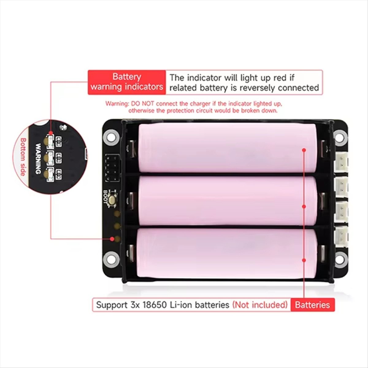 Persevering- For Raspberry Pi  - Raspberry Pi Uninterrupted Power Supply Ups 18650 recension och pris